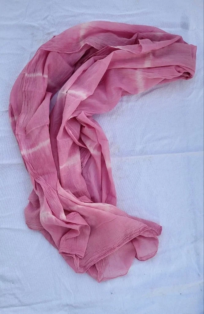 cochineal scarf