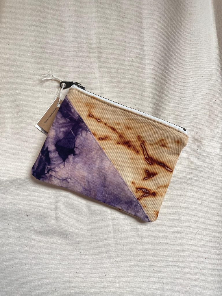 logwood & rust pouch