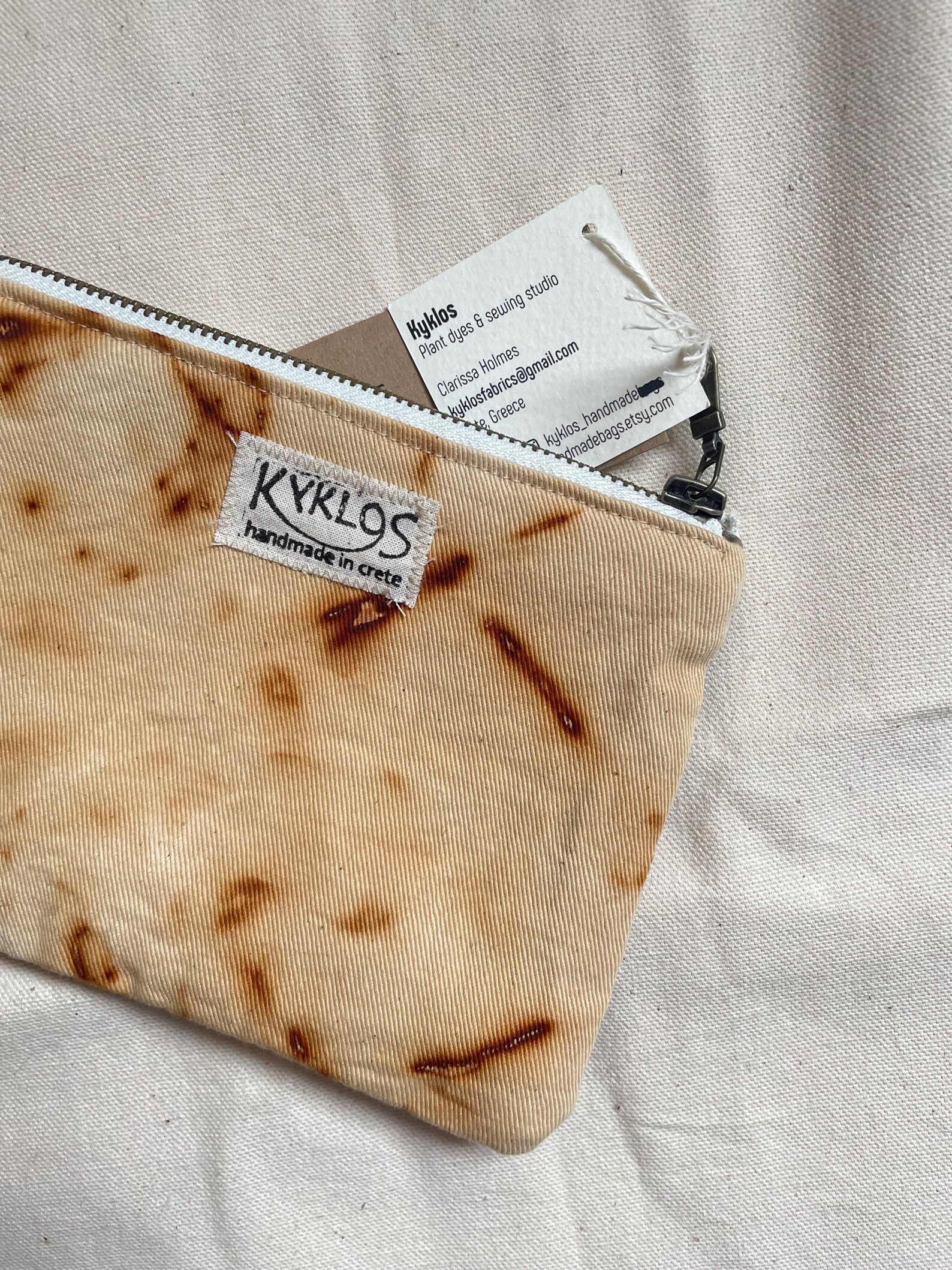 logwood & rust pouch - Image 3