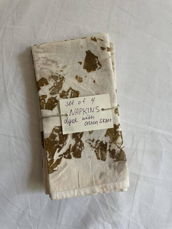 4 Napkins- Onion skins