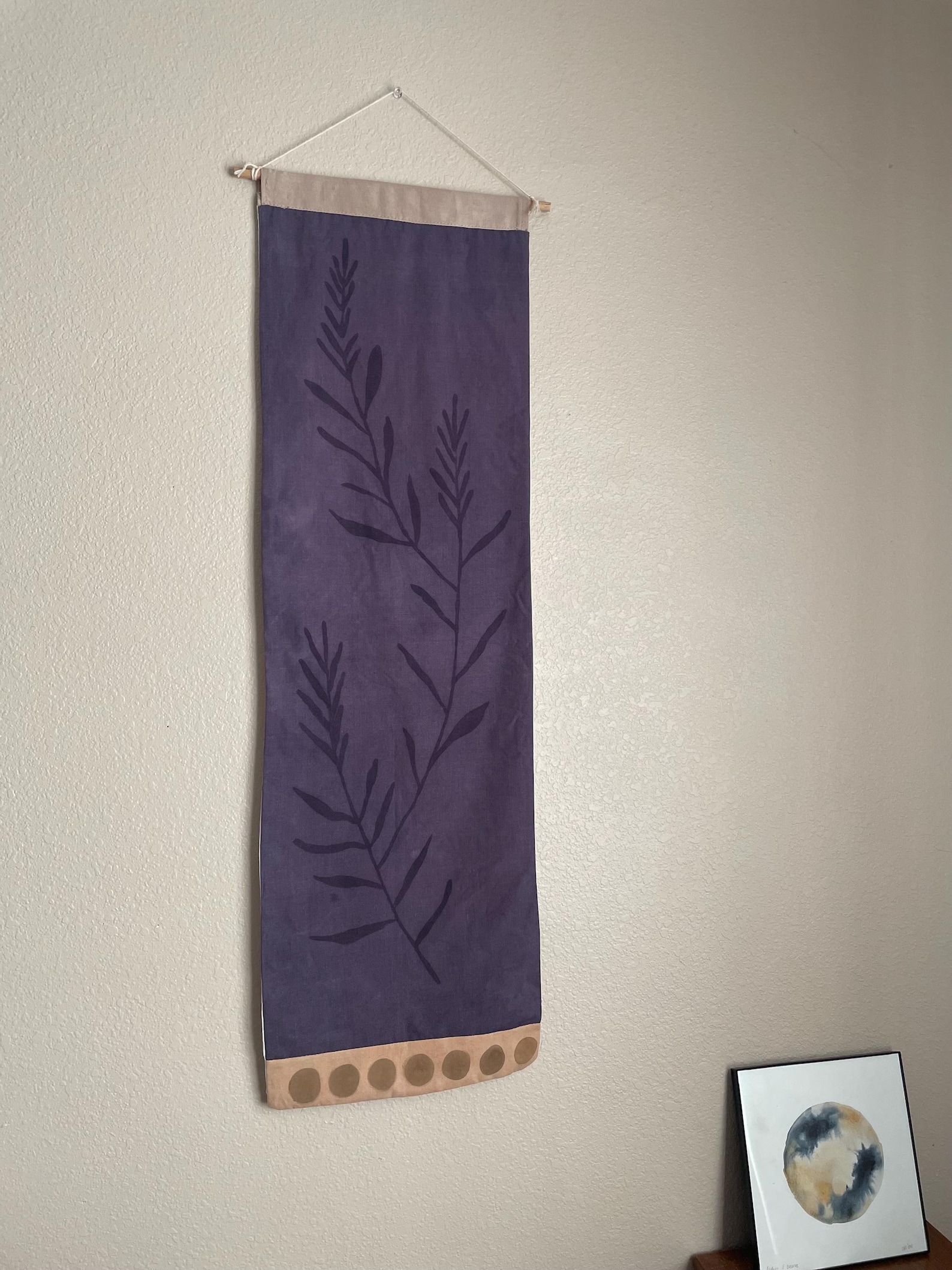 Logwood wall hanging - Image 1