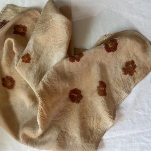 silk flower bandana - Image 1