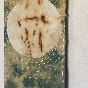 indigo and rust wall hanging - Image 2