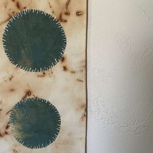 indigo and rust wall hanging - Image 2
