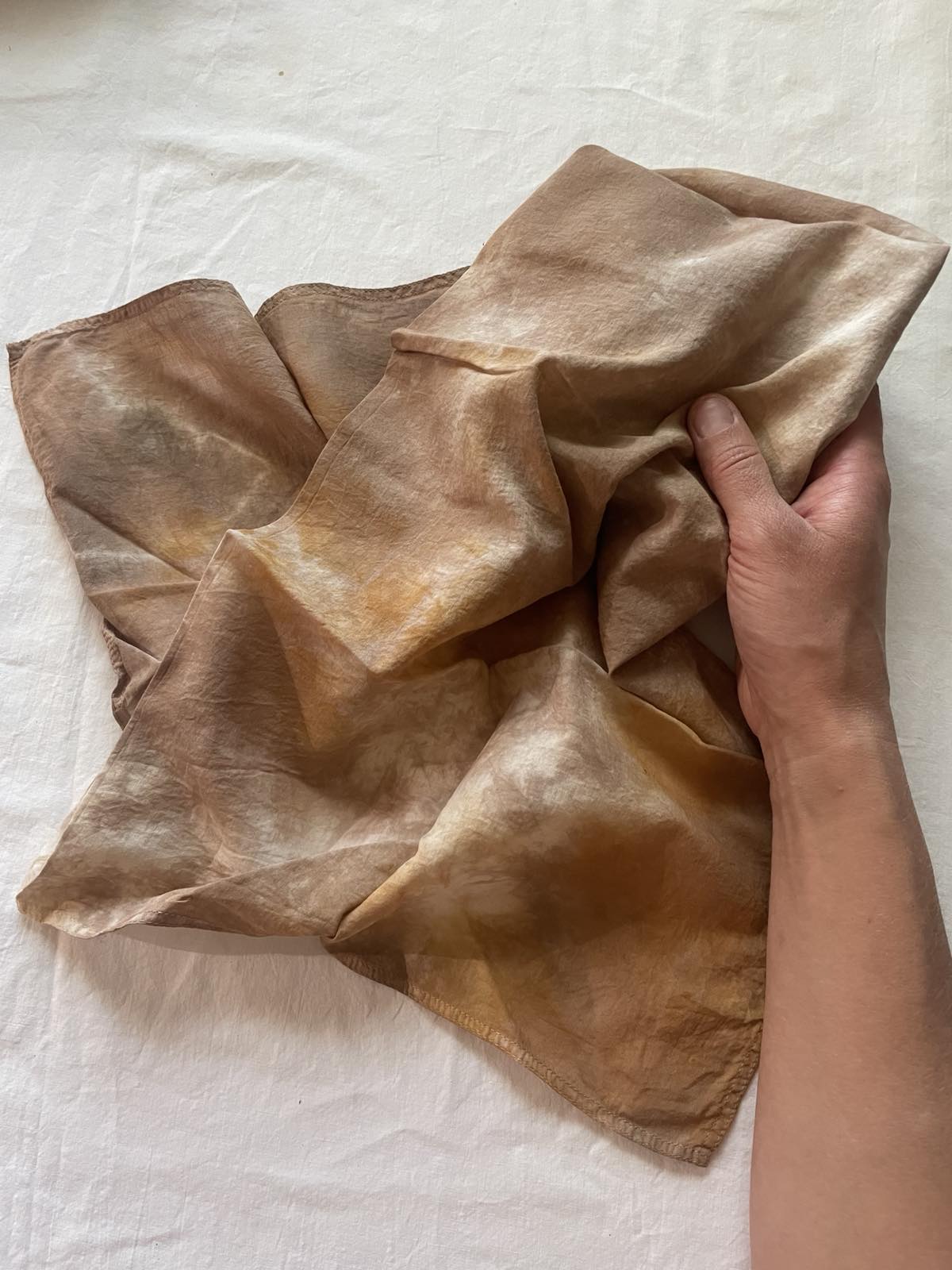 cosmos and walnut bandana - Image 1